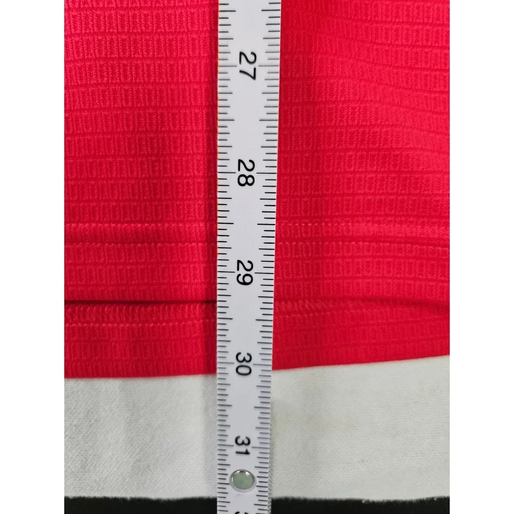 Adidas Golf Polo Mens Large Red Climalite Killarney Golf Fishing Club Ireland